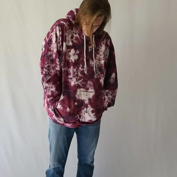Oversized Bleached Hoodie tie dye - Picture 7 of 10